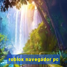 roblox navegador pc